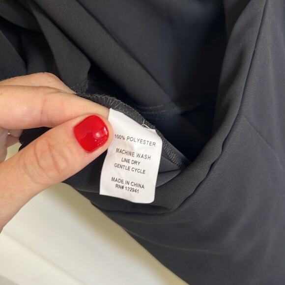 New NWOT Amanda Uprichard X REVOLVE Arial Maxi Gown in Black - Picture 6 of 6